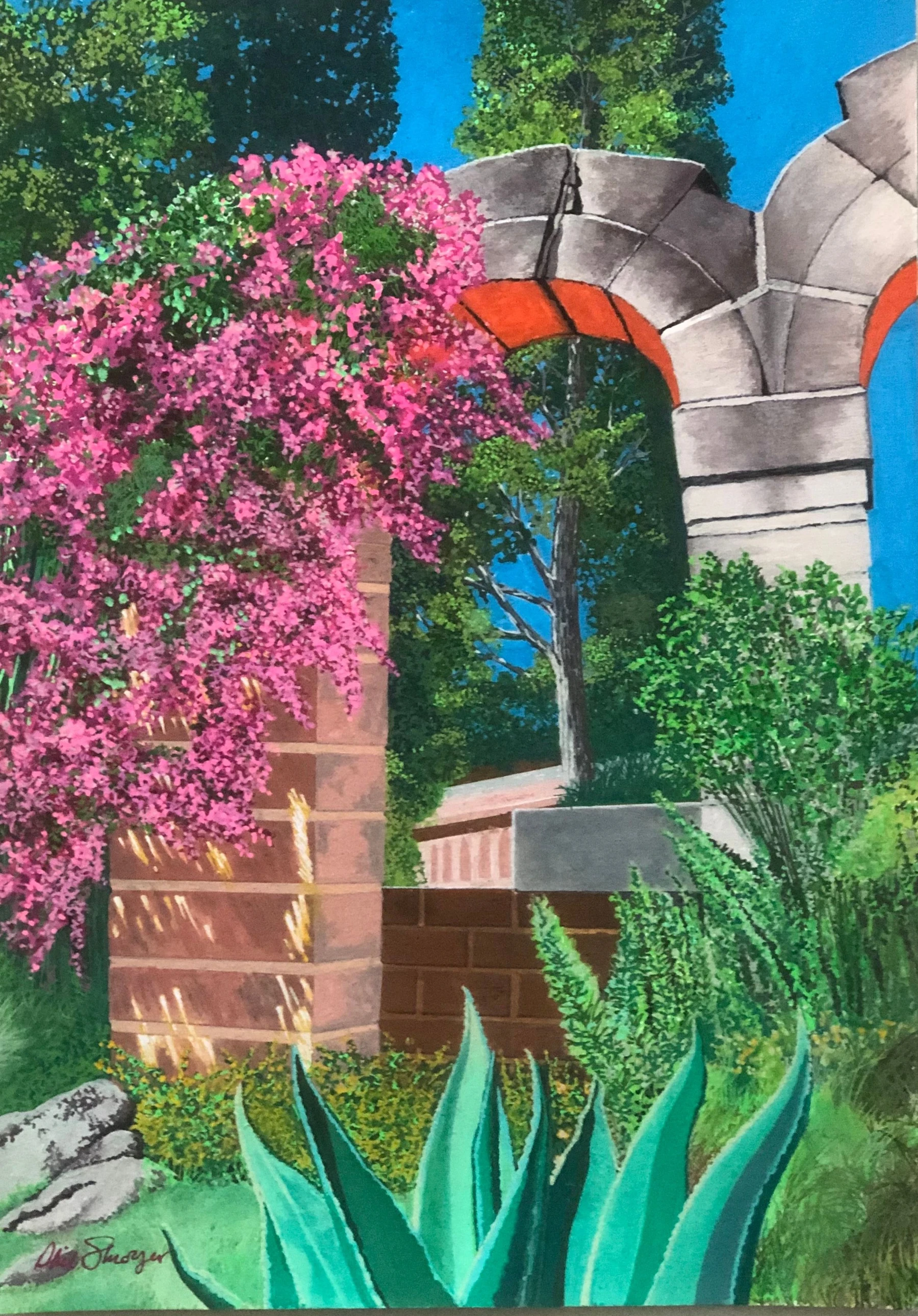 Jardins des Plantes Blooms/repaint