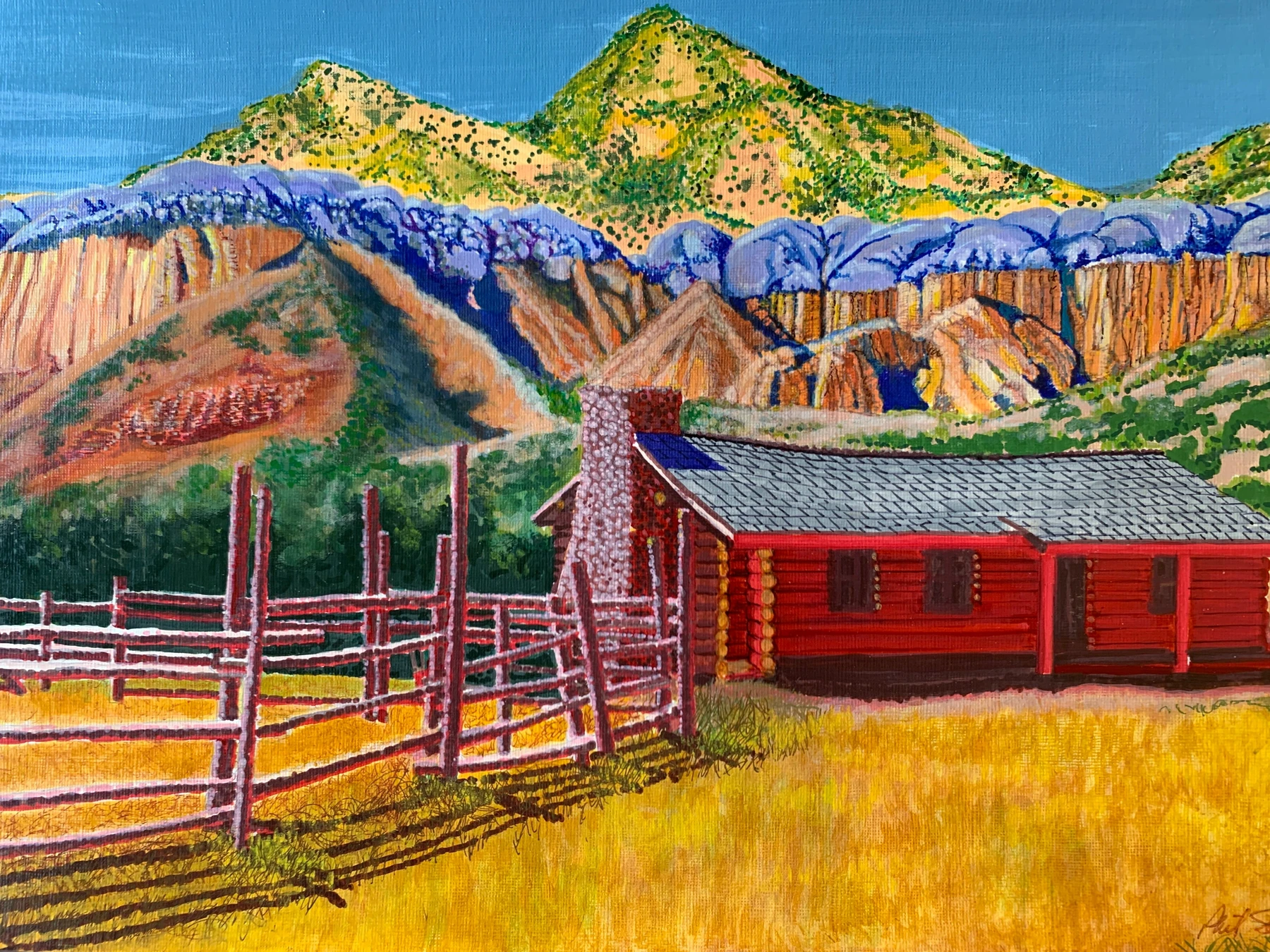 Ghost Ranch Corral, Santa Fe, NM